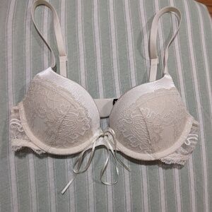 Calvin Klein Bridal Bra White Lace size 32A